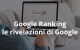 google ranking - SEO